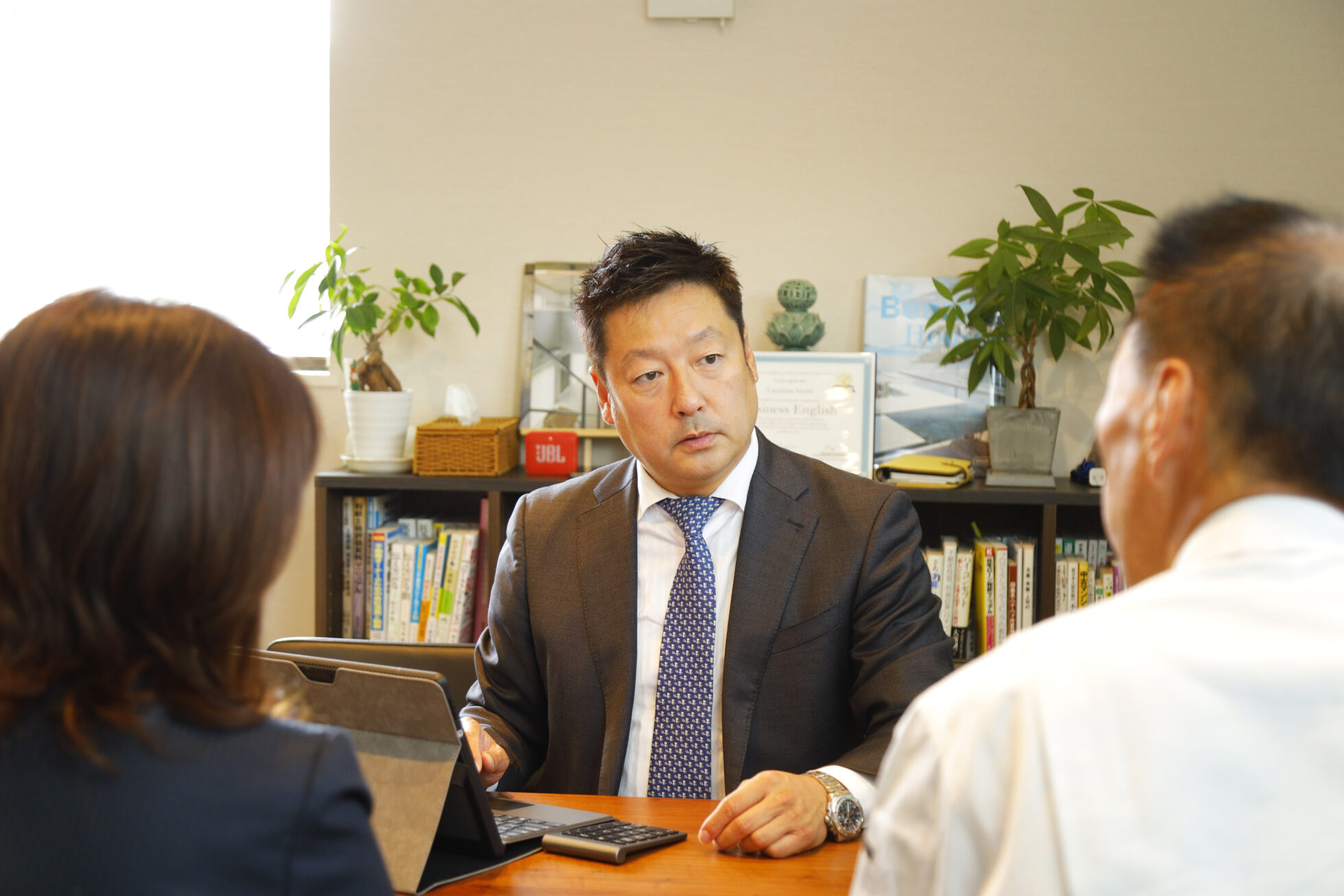 丁寧なお打ち合わせ